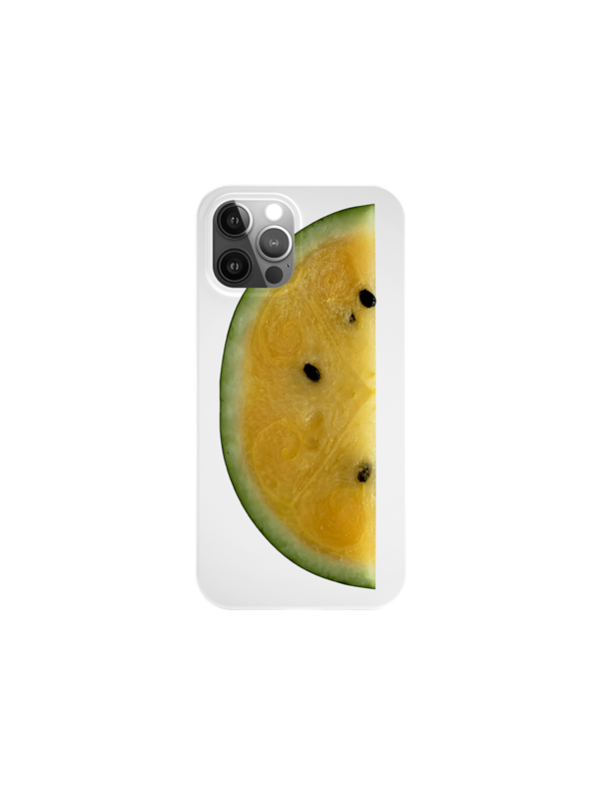 Yellow watermelon case